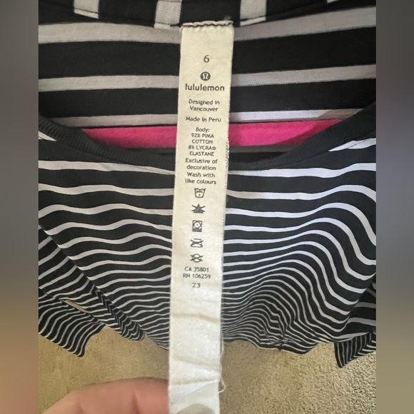Lululemon Lightweight Long-sleeved Shirt Size 6 - Picture 3 of 3